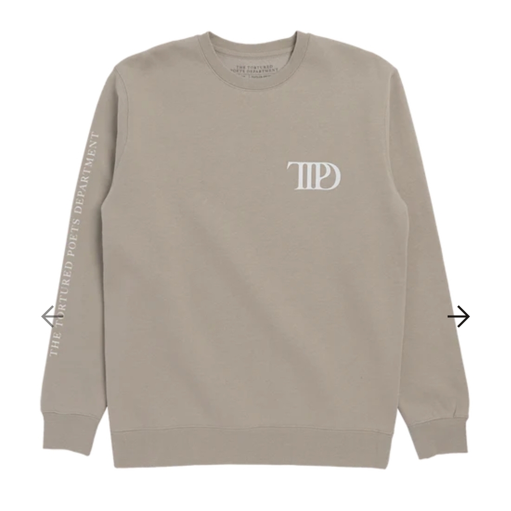 Taylor Swift TTPD Crewneck Sweater